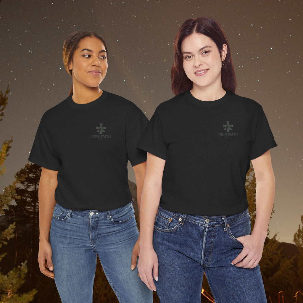 Iron Faith Co. | Not Perfect, Just Forgiven - Unisex Heavy Cotton T-Shirt