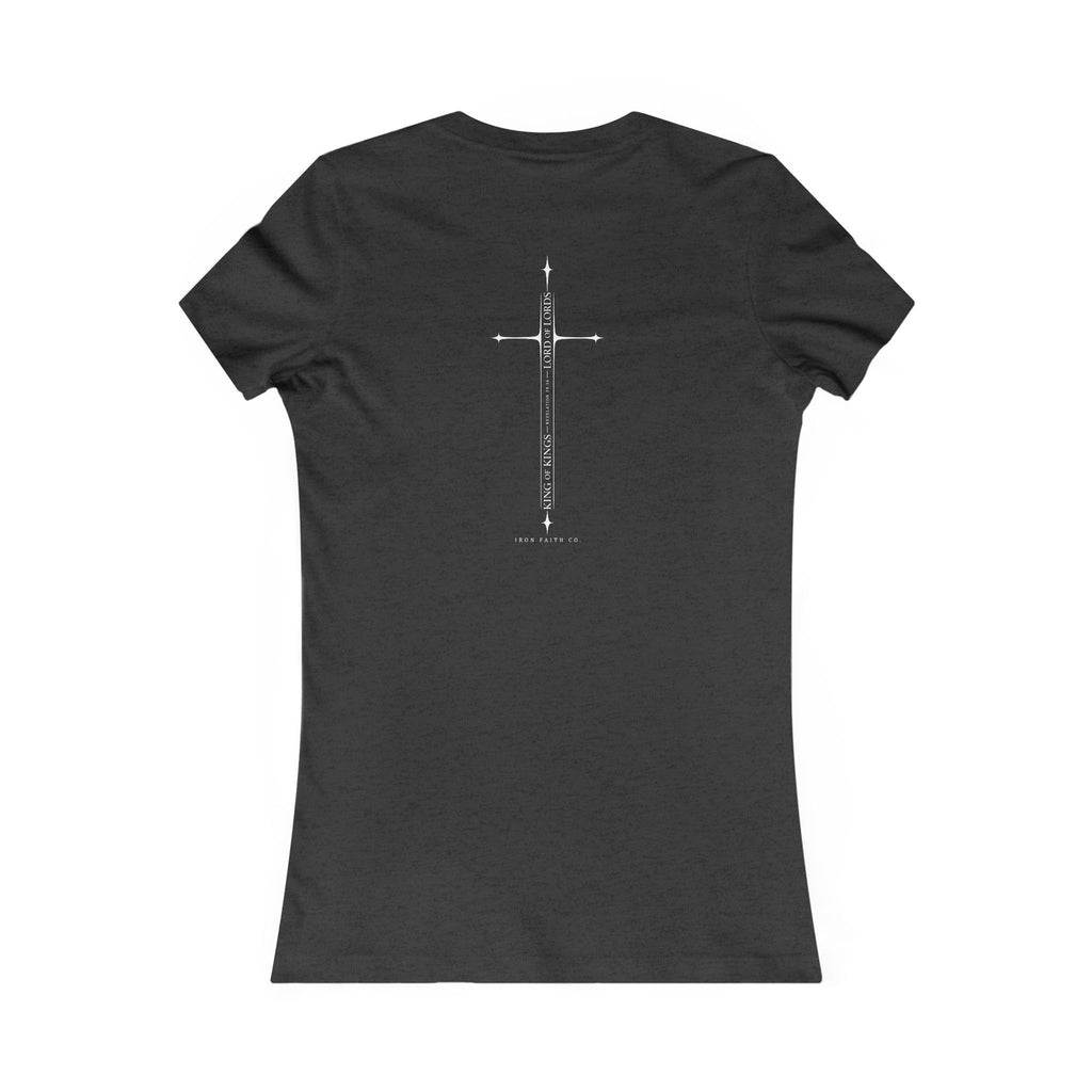 Christ Is King Women's Fitted Tee