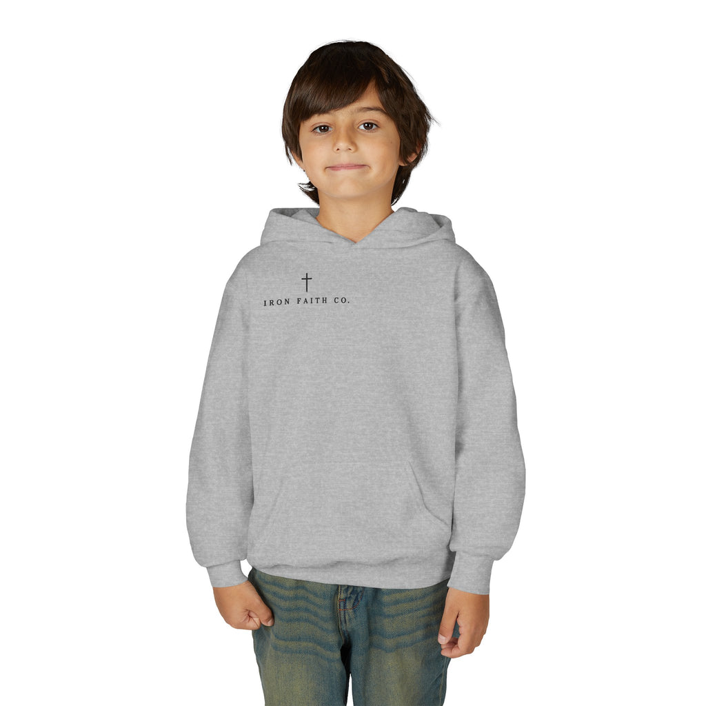 Walk By Faith Youth Hoodie – Back Print