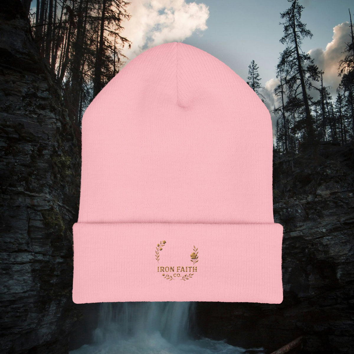 Iron Faith Embroidered Beanie - photo 9 of 30