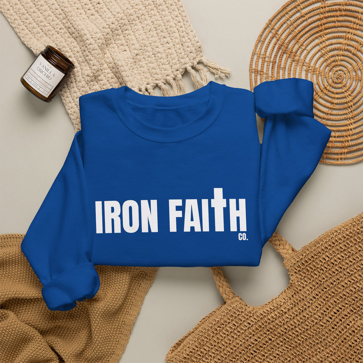 Iron Faith Co. Wordmark Crewneck