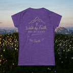 Iron Faith Co. | Walk by Faith | Women's Softstyle Tee
