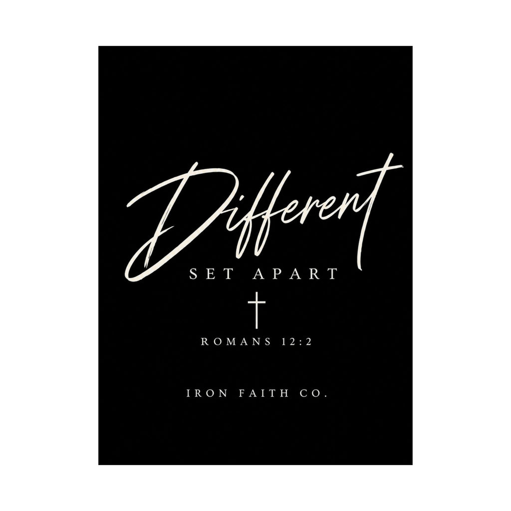 Different Romans 12:2 Poster