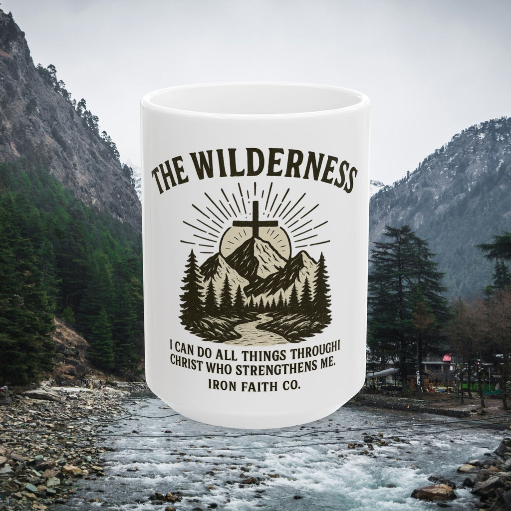 The Wilderness - Iron Faith Co. - Ceramic Mug, (15oz) - photo 1 of 4