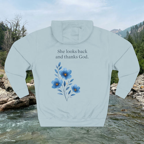 She Looks Back and Thanks God Comfort Pullover - IronFaithCo. - photo 1 of 30