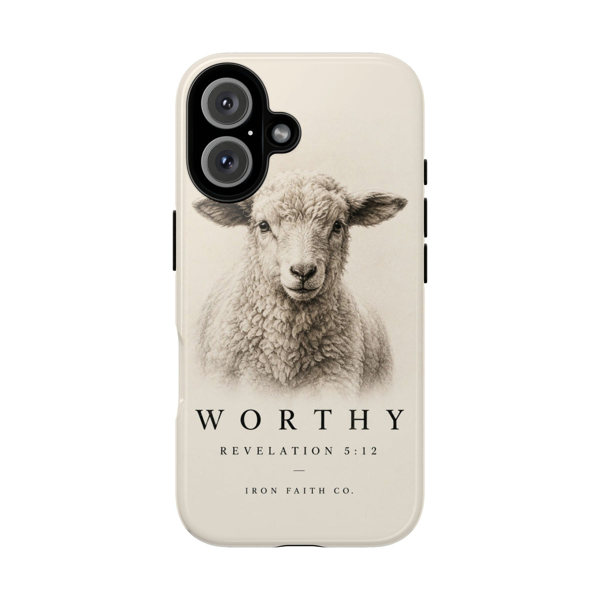 Worthy Revelation 5:12 Phone Case