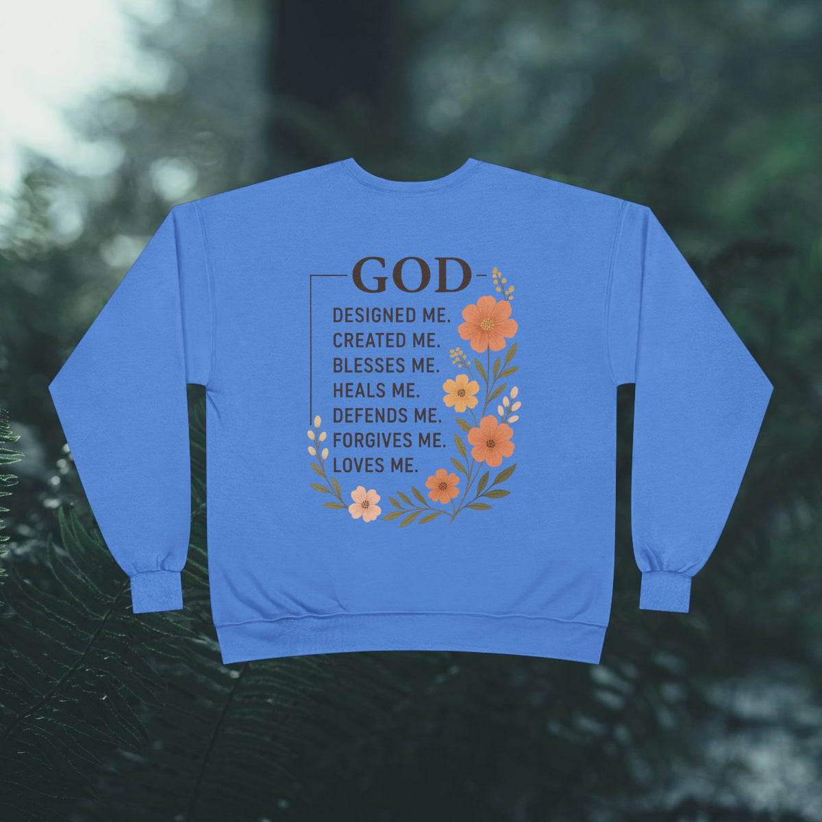 God's creation | Iron Faith Co. | Eco-Friendly Crewneck Sweatshirt