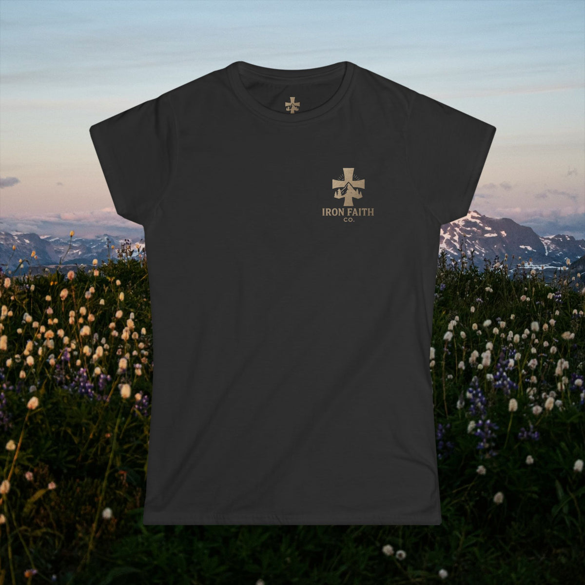 Iron Faith Co. - Walk by Faith - Women's Softstyle Tee - photo 4 of 30
