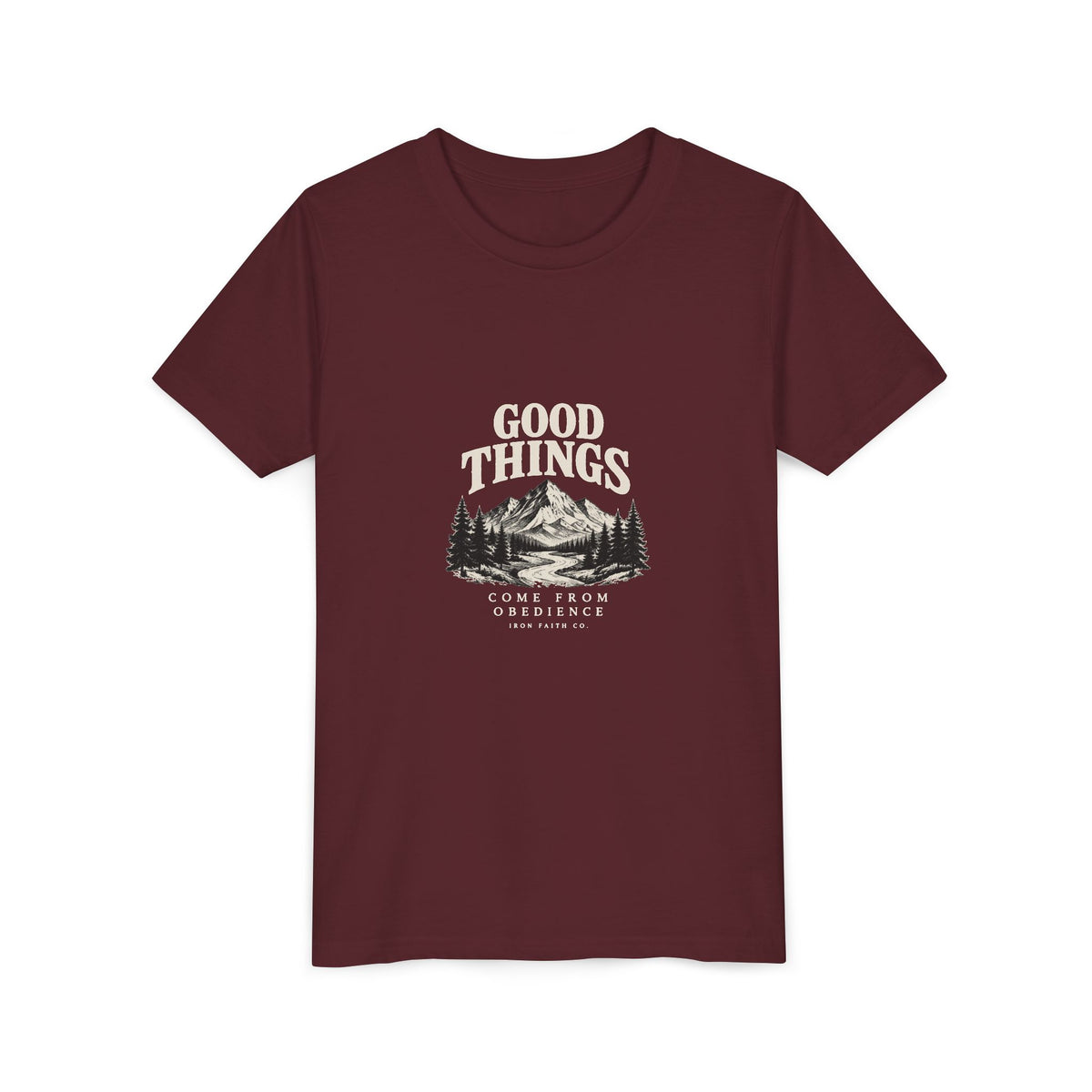 Good Things Come From Obedience Youth Tee