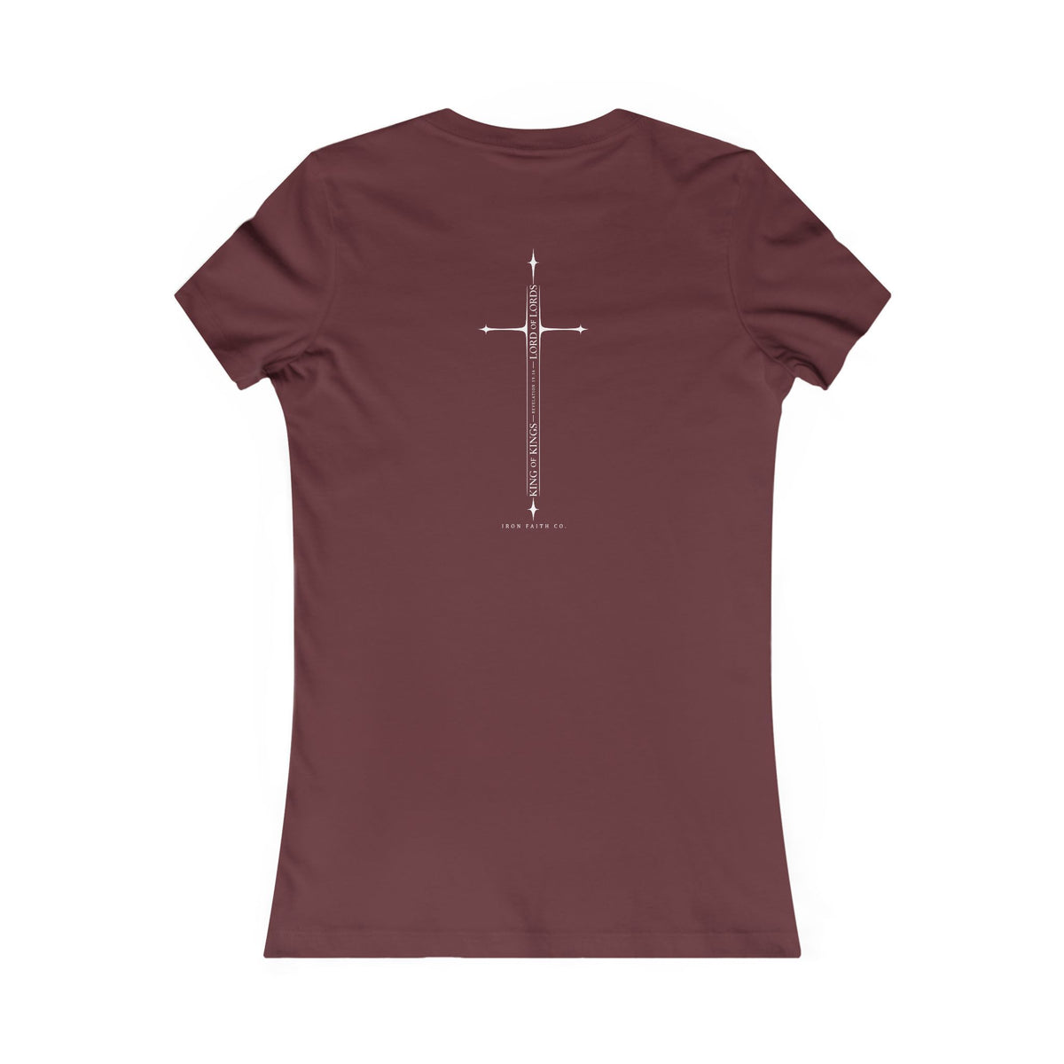 Christ Is King Women's Fitted Tee