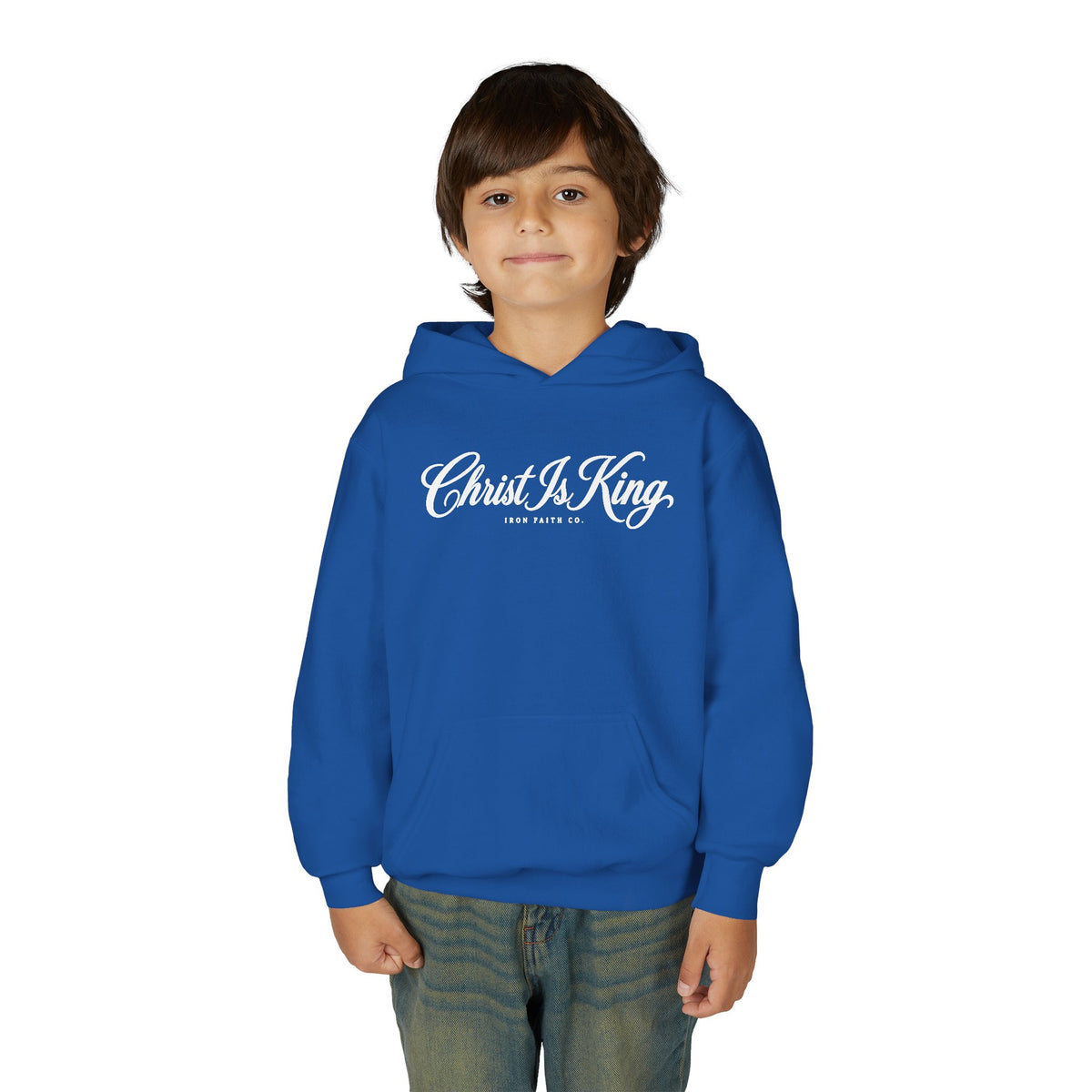 Christ Is King Youth Hoodie