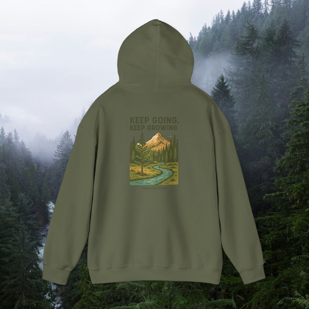 Find purpose in wilderness - Iron Faith Co. - Comfortable Heavy Blend Sweatshirt - photo 17 of 30