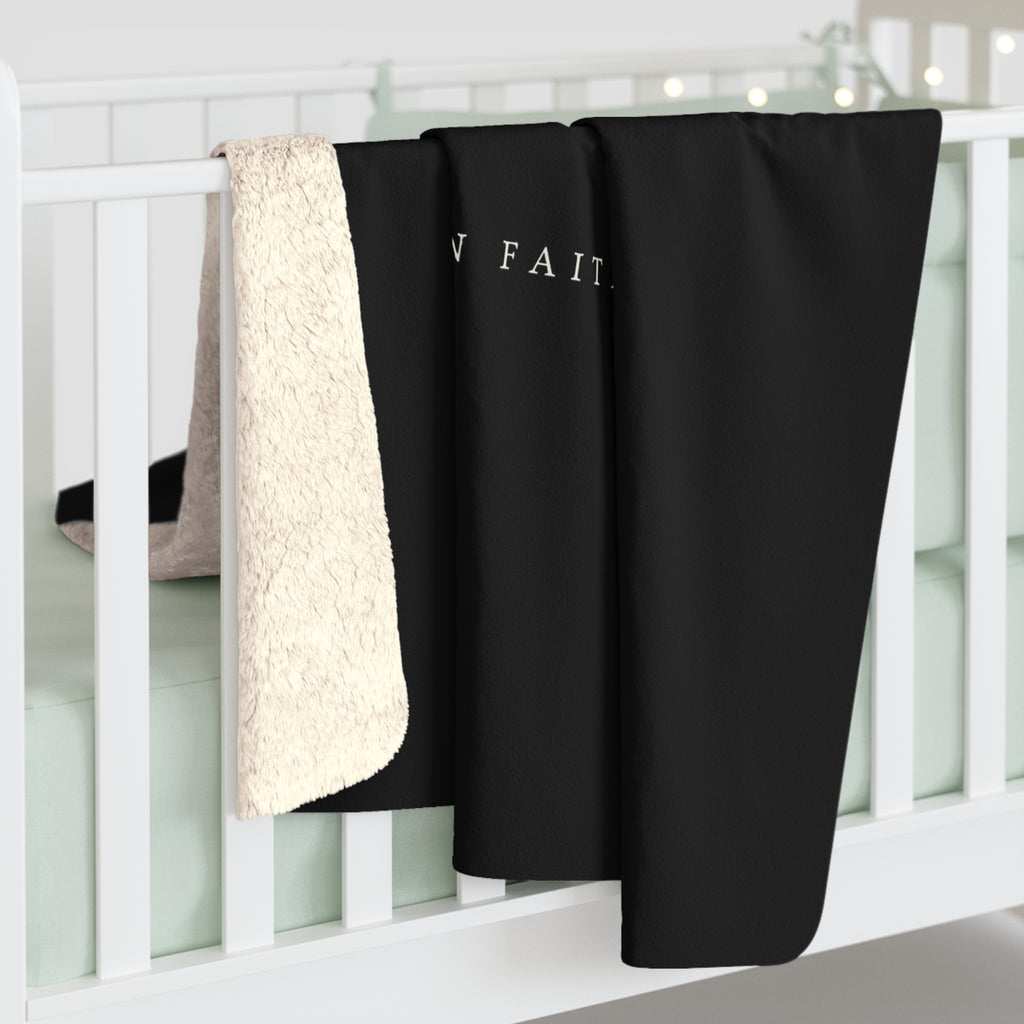 Different Romans 12:2 Sherpa Fleece Blanket
