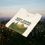 Keep going keep growing | Iron Faith Co. | Youth Short Sleeve Tee