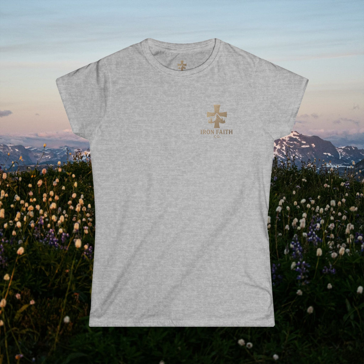Iron Faith Co. - Walk by Faith - Women's Softstyle Tee - photo 5 of 30