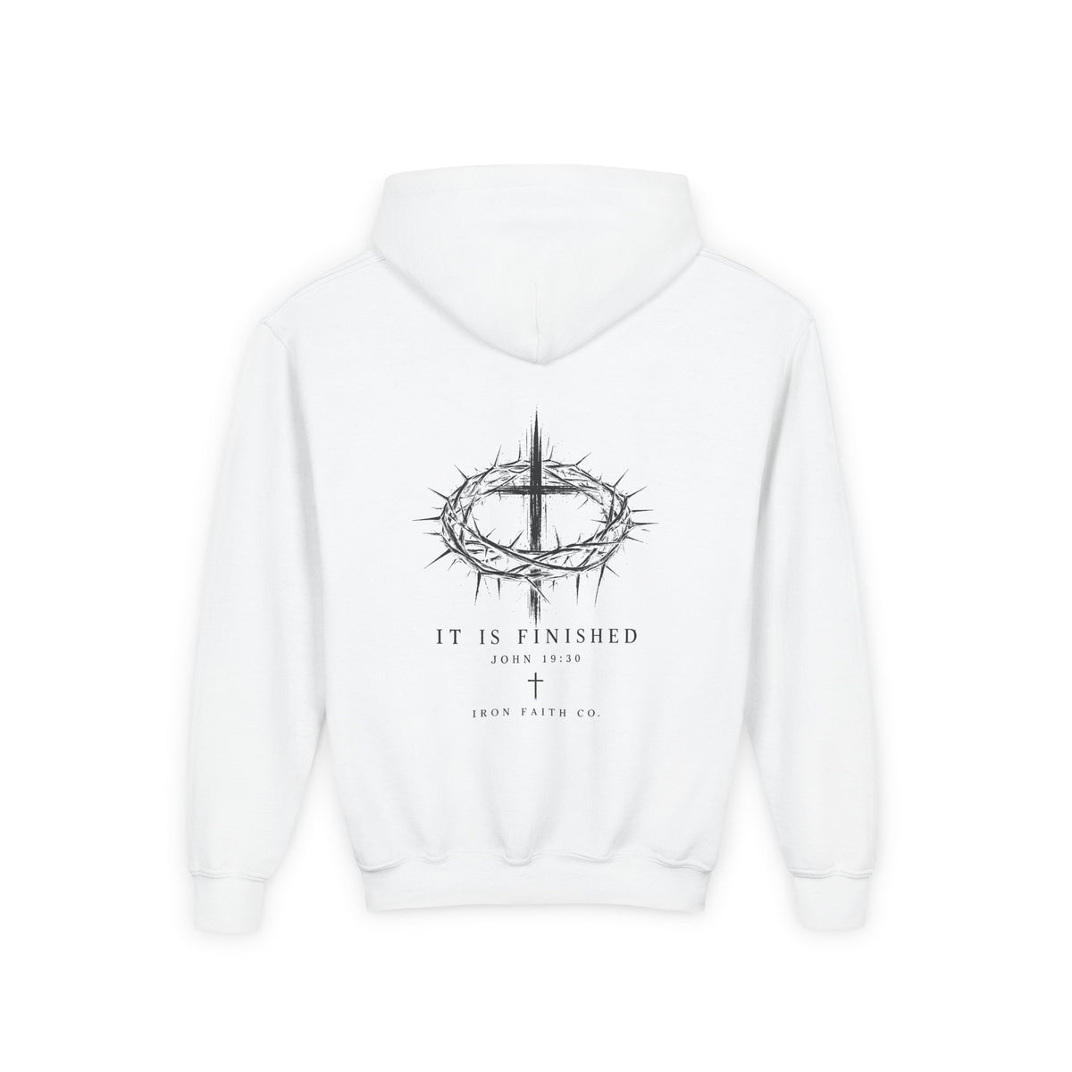 It Is Finished Youth Hoodie