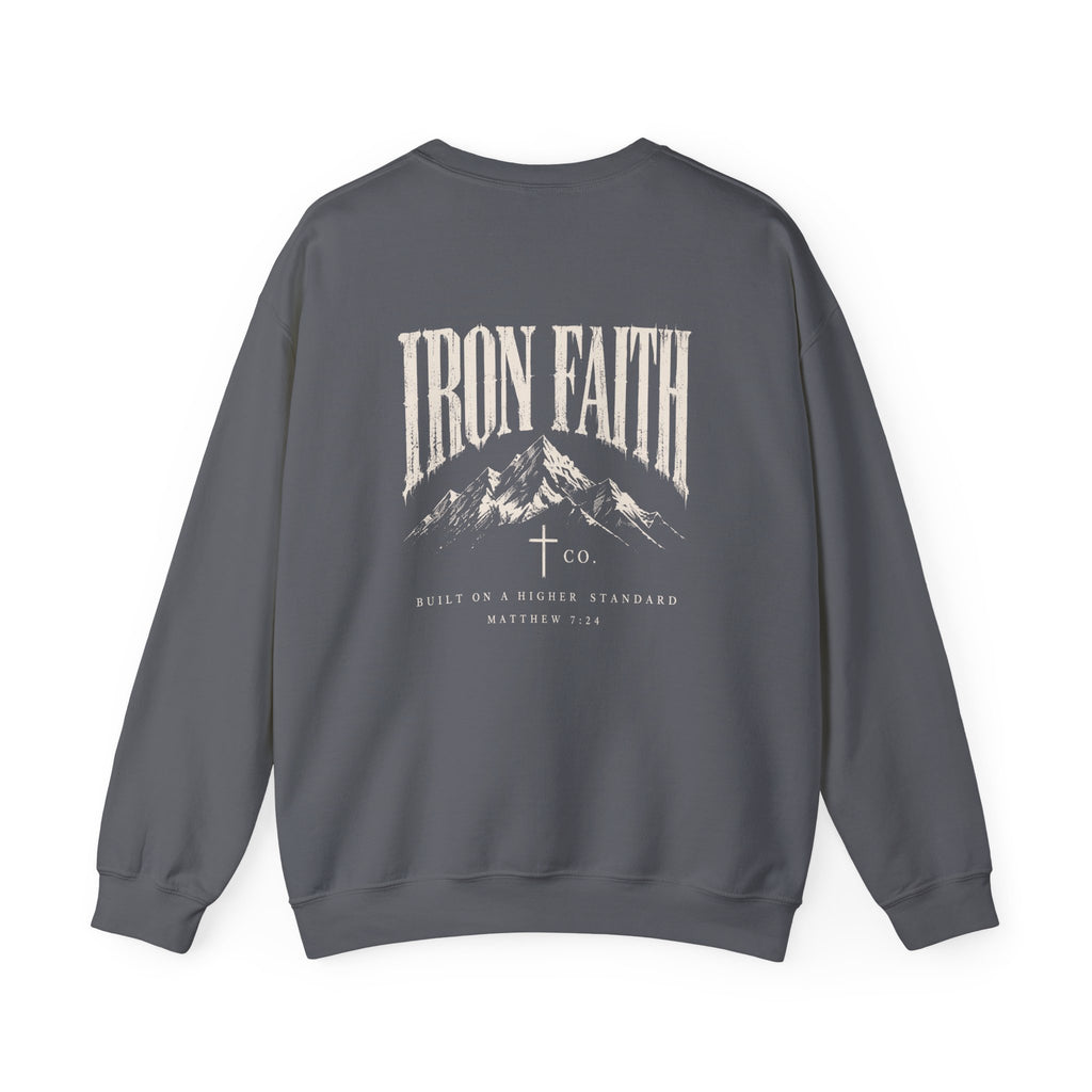 Built on a Higher Standard Crewneck – Back Print