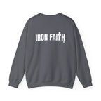 Iron Faith Co. Wordmark Crewneck – Back Print