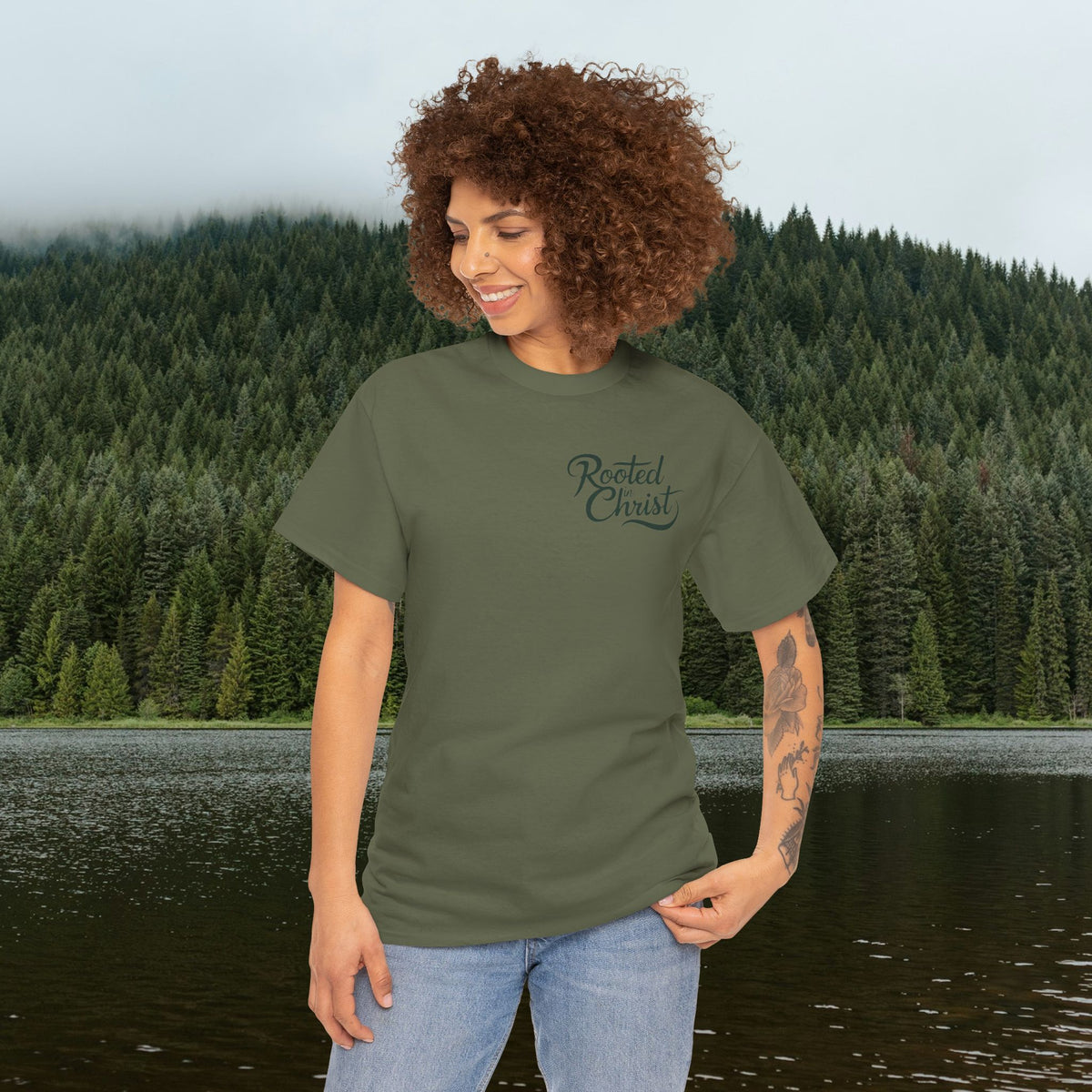 Iron Faith Co. - Rooted Christ Heavy Cotton Tee - photo 29 of 30