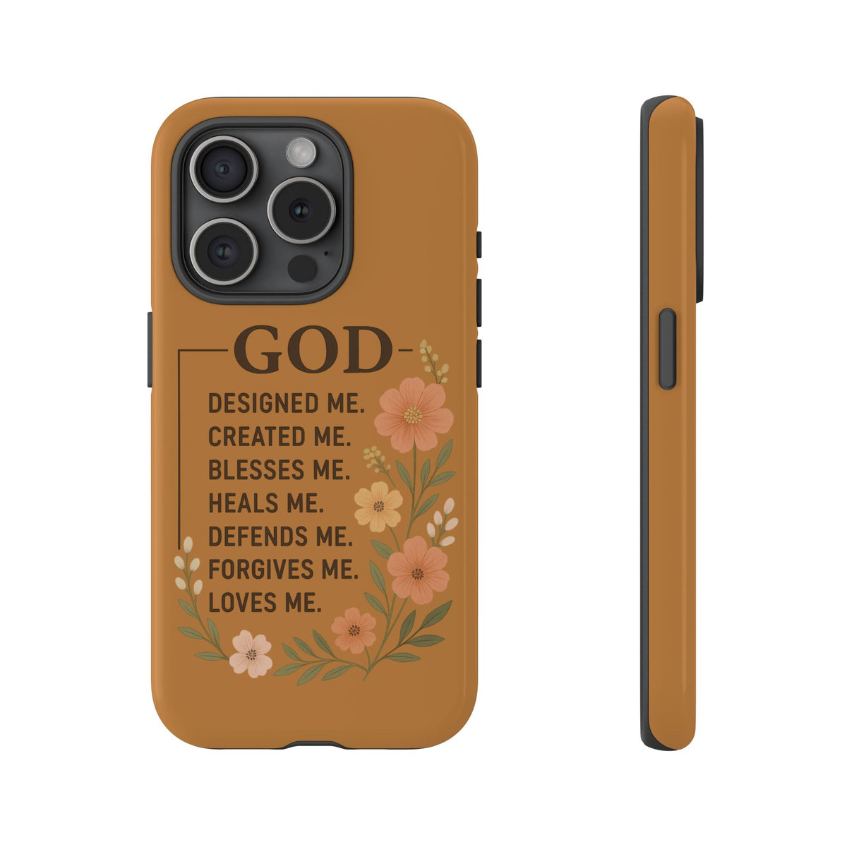 GOD Designed Me Floral iPhone Case - photo 8 of 30