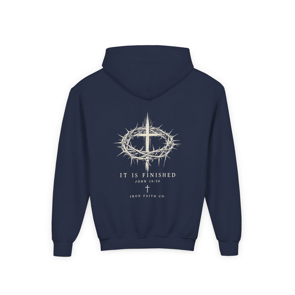 It Is Finished Youth Hoodie