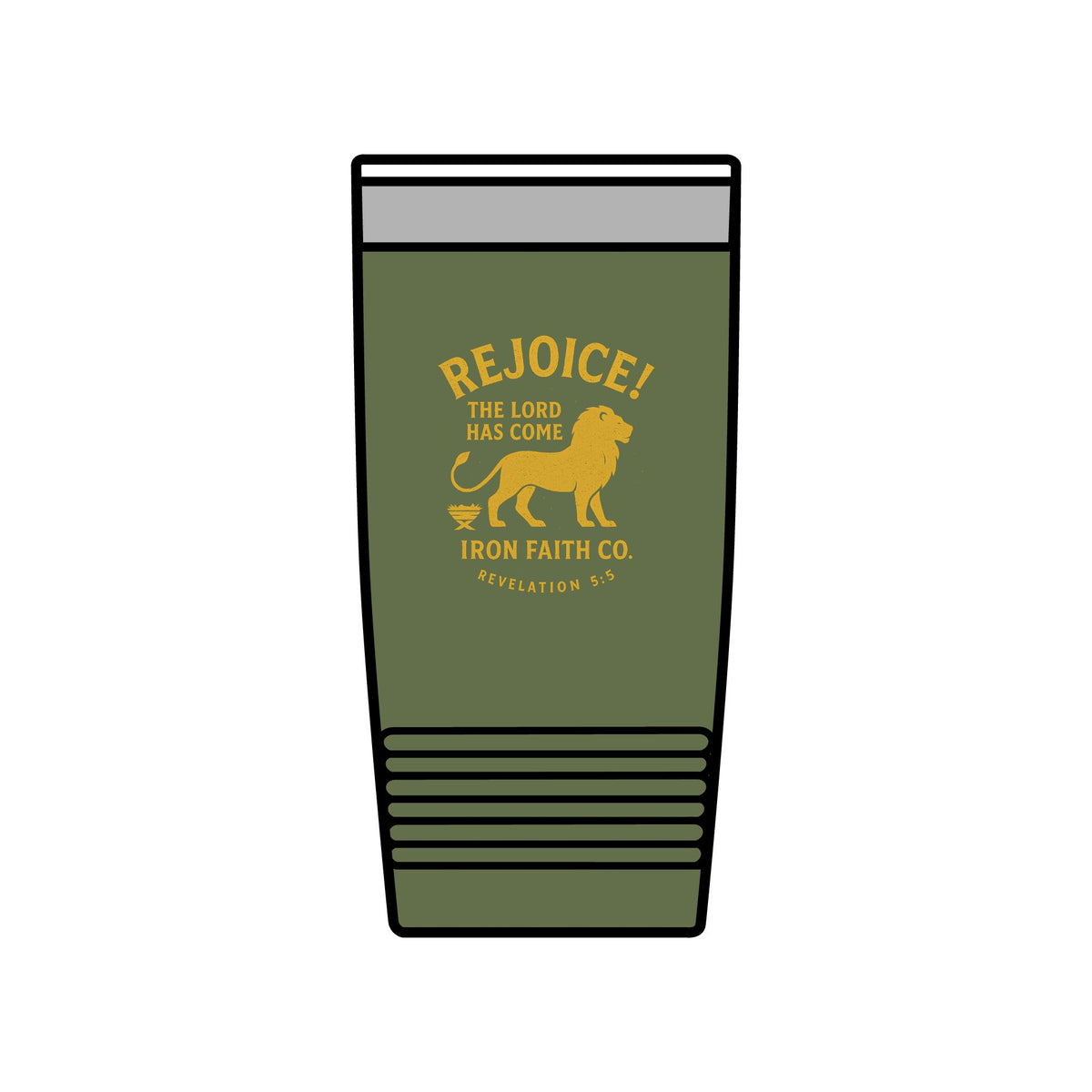 Rejoice! The Lord Has Come Insulated Tumbler, 20oz