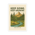 Keep going, keep growing Vinyl Sticker - photo 2 of 3