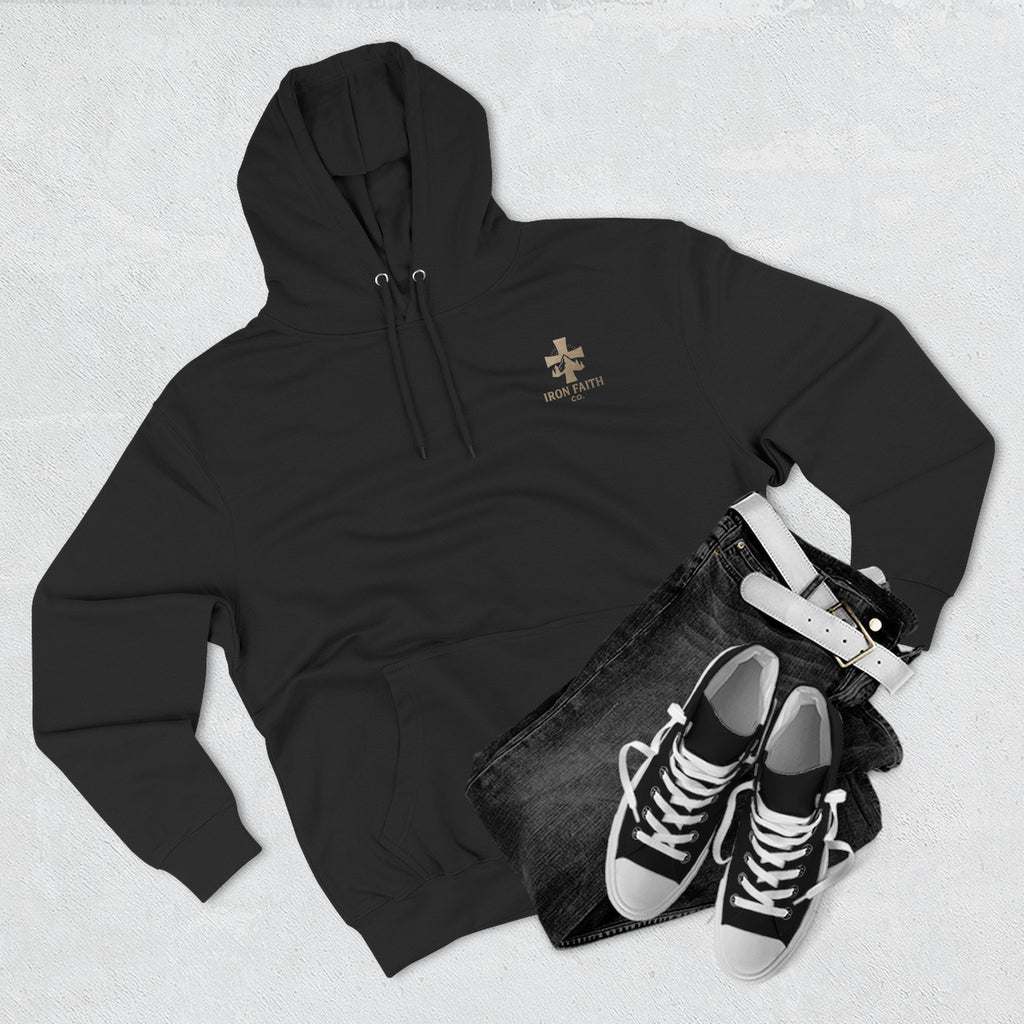 A Woman Who Fears The Lord Is Worthy Of Praise - Proverbs 31:30 - Iron Faith Co. - Fleece Hoodie - photo 20 of 30