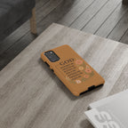"GOD Designed Me" Floral iPhone Case