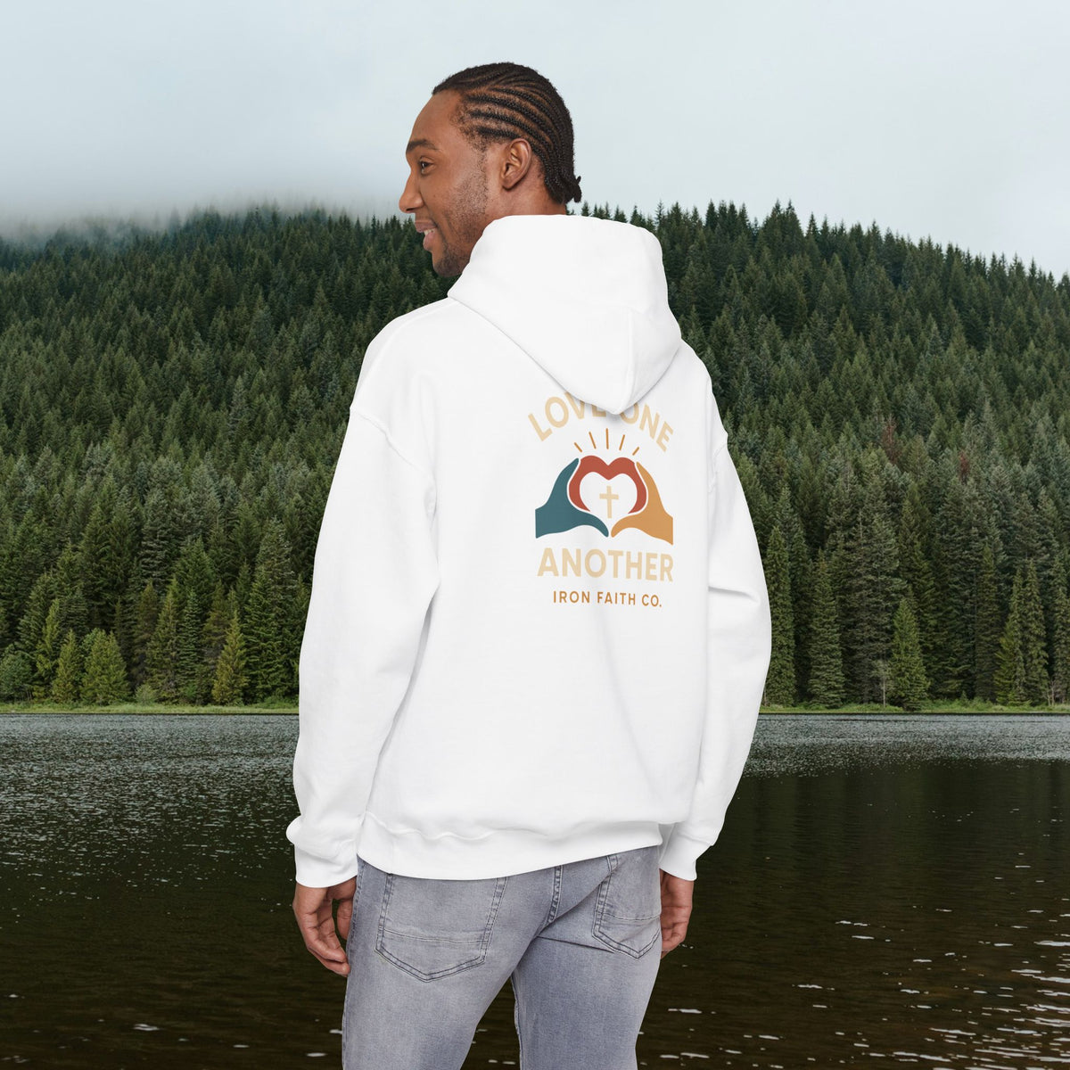 Love One Another Hoodie - IronFaithCo - photo 21 of 30