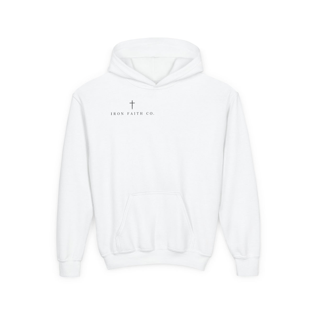 Good Things Come From Obedience Youth Hoodie – Back Print