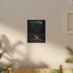 The He Leads Psalm 23 Canvas Print shown in a styled everyday scene (product mockup)