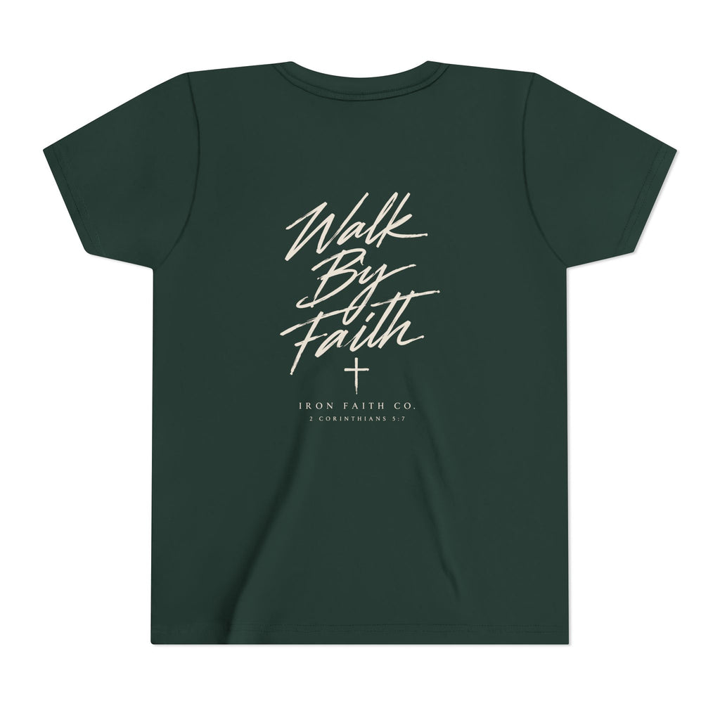 Walk By Faith Youth Tee – Back Print