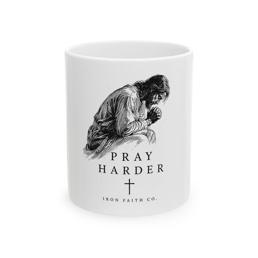Pray Harder Mug