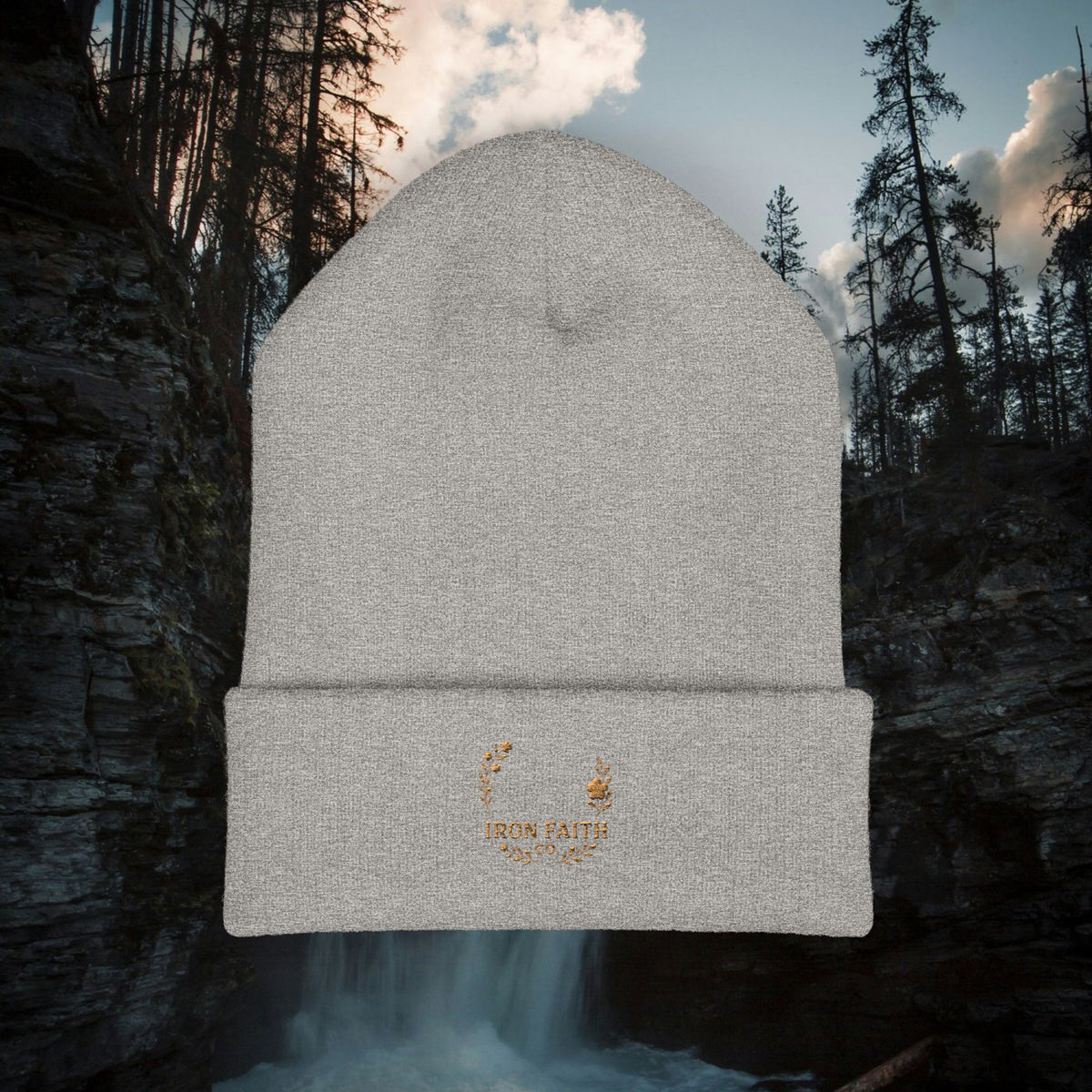 Iron Faith Embroidered Beanie - photo 10 of 30
