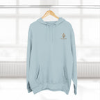 A Woman Who Fears The Lord Is Worthy Of Praise | Proverbs 31:30 | Iron Faith Co. | Fleece Hoodie