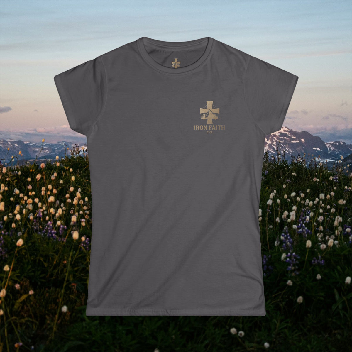 Iron Faith Co. - Walk by Faith - Women's Softstyle Tee - photo 9 of 30