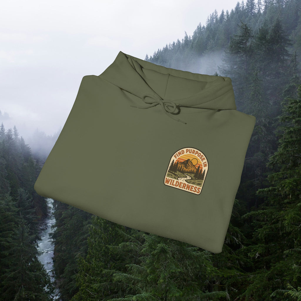 Find purpose in wilderness - Iron Faith Co. - Comfortable Heavy Blend Sweatshirt - photo 18 of 30