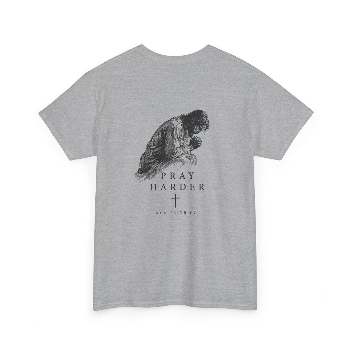 Pray Harder Tee – Back Print
