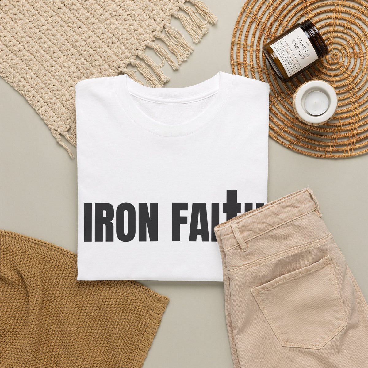 Iron Faith Co. Wordmark Tee
