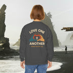 Love One Another Youth Crewneck Sweatshirt — Christian Faith Graphic - photo 30 of 30