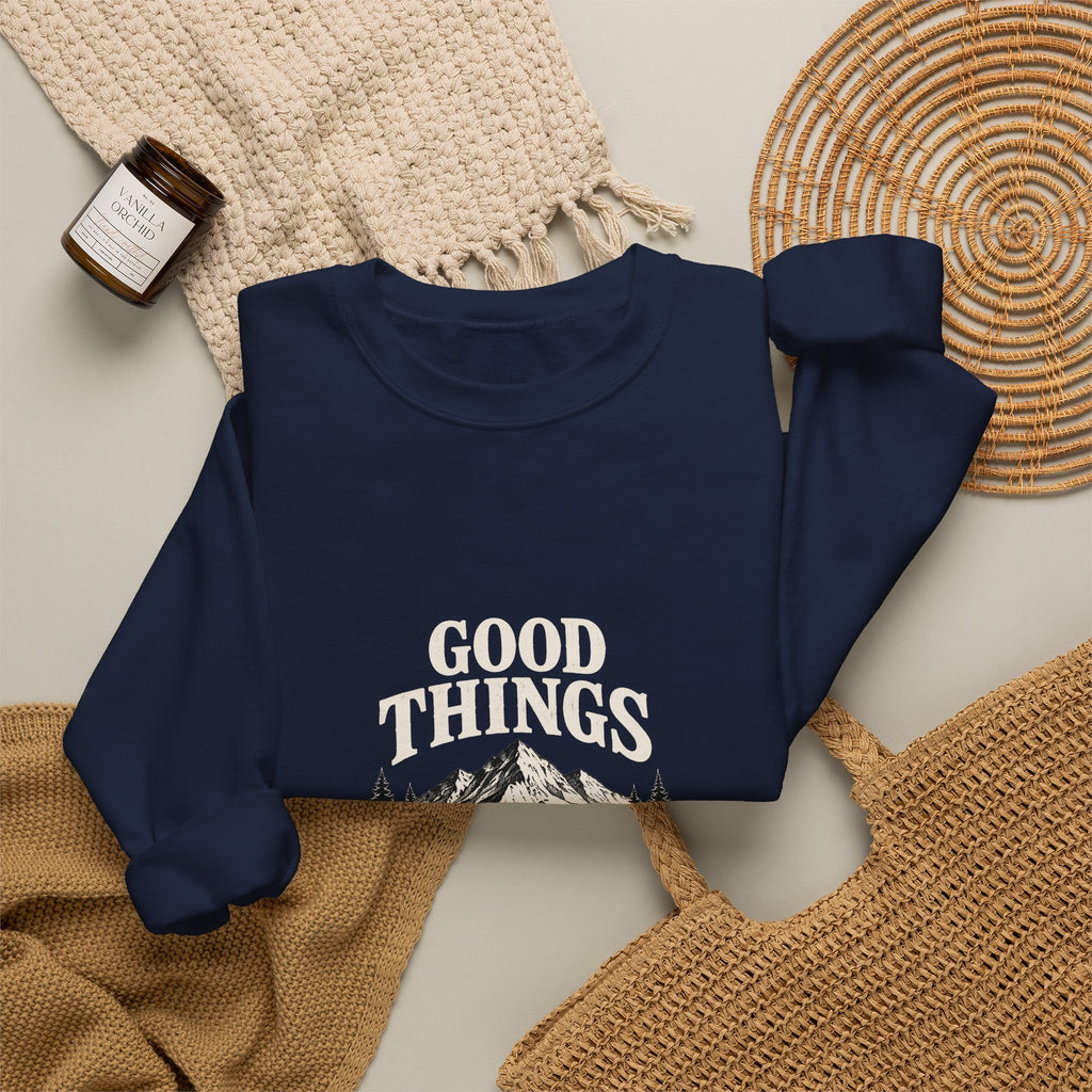 Good Things Come From Obedience Crewneck
