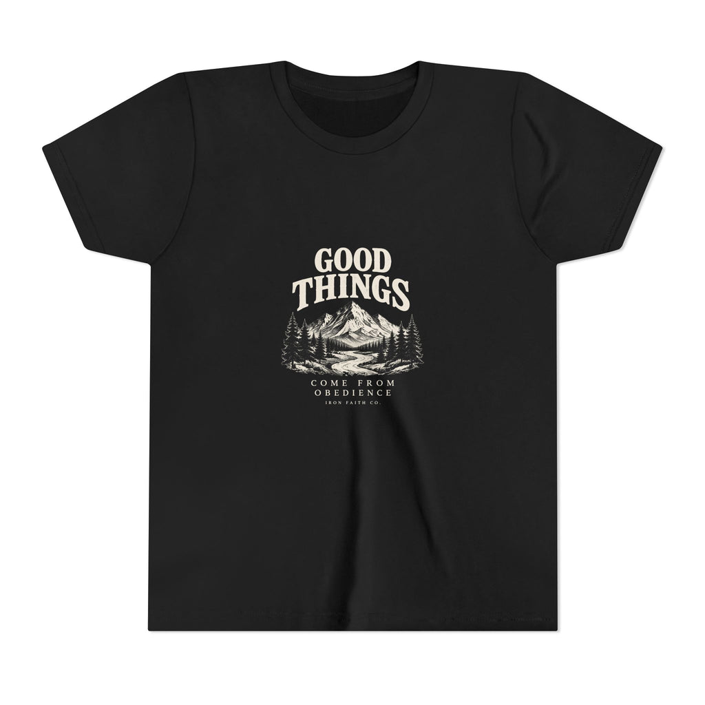 Good Things Come From Obedience Youth Tee