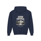 Good Things Come From Obedience Youth Hoodie – Back Print