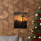 The A Greater Purpose Poster shown in a styled everyday scene (product mockup)