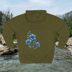"She Looks Back and Thanks God" Comfort Pullover - IronFaithCo.