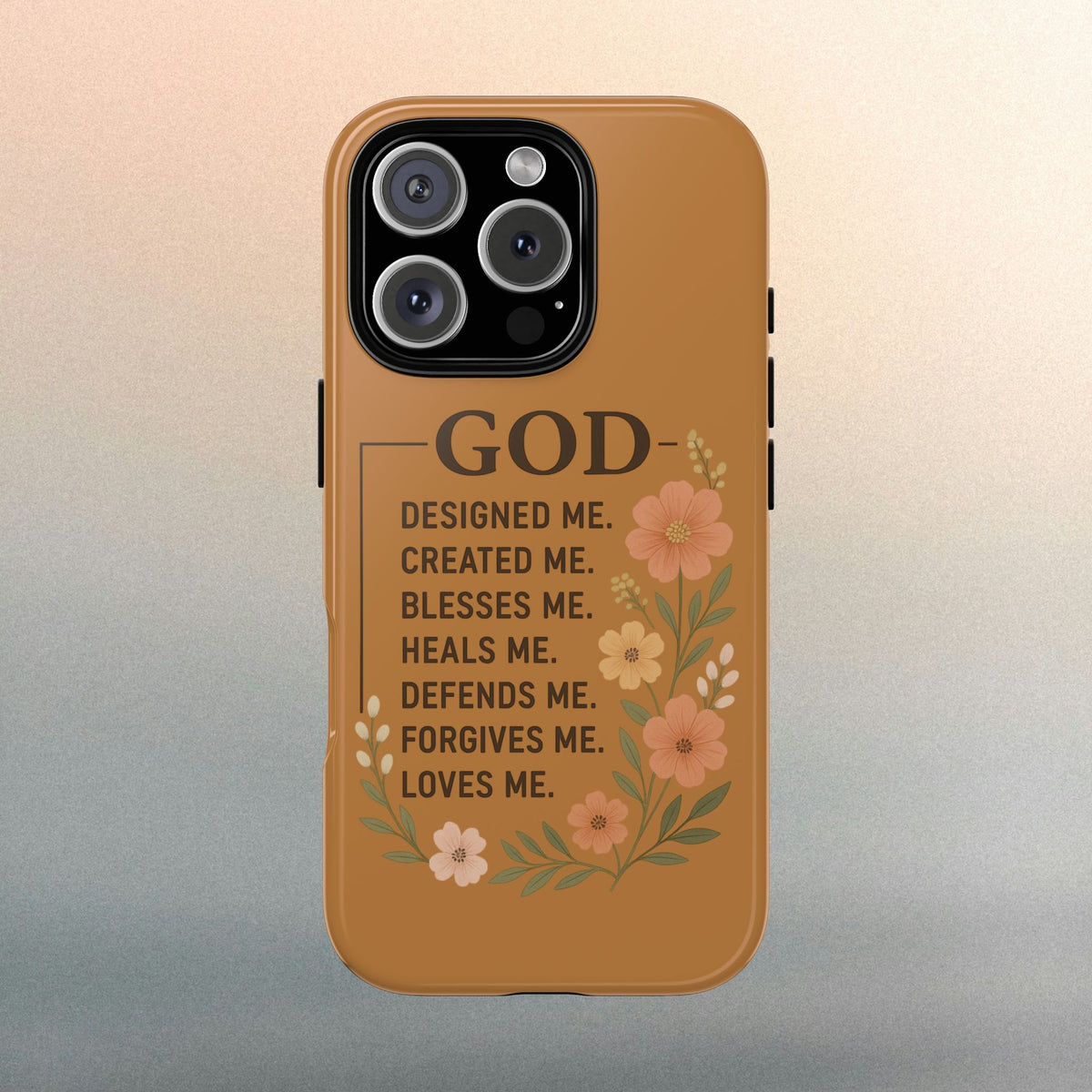 GOD Designed Me Floral iPhone Case - photo 14 of 30