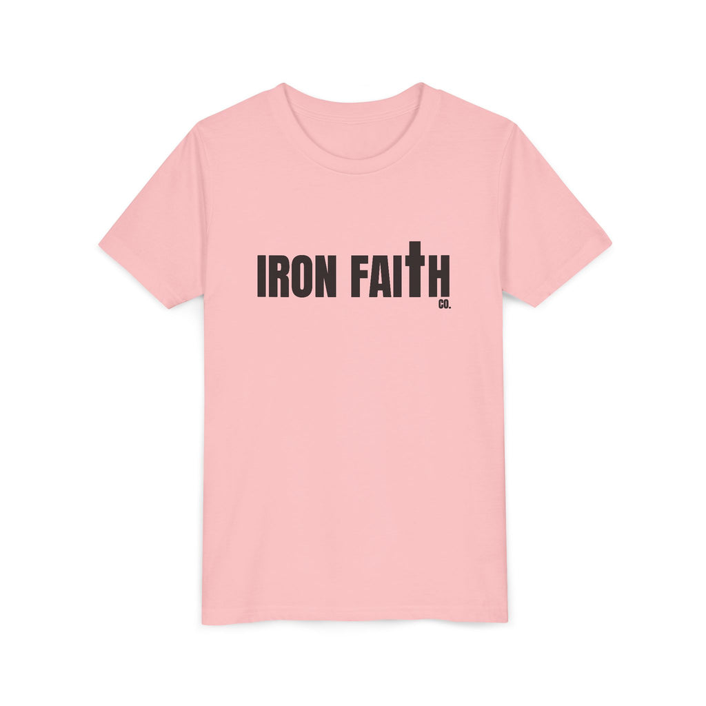 Iron Faith Co. Wordmark Youth Tee