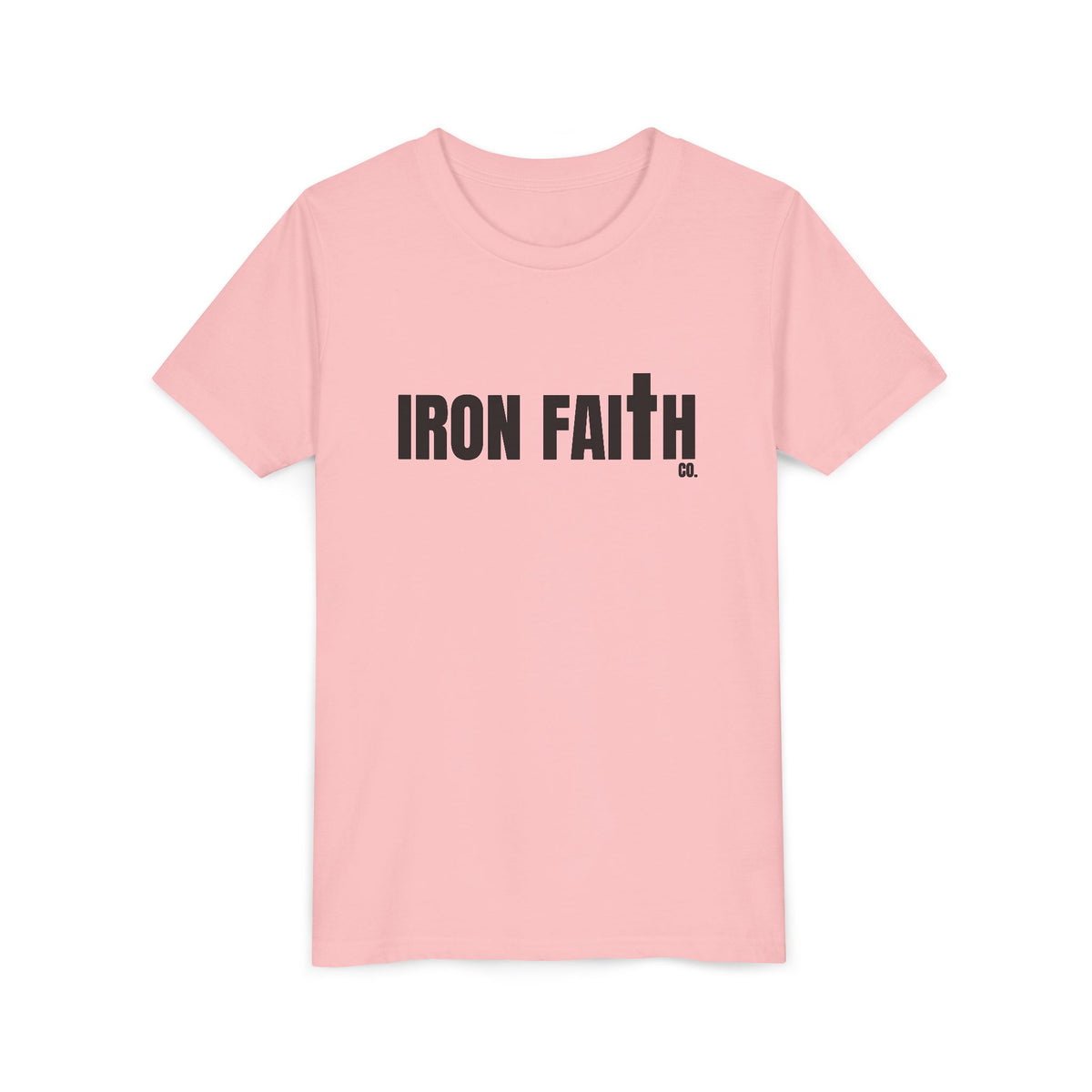 Iron Faith Co. Wordmark Youth Tee
