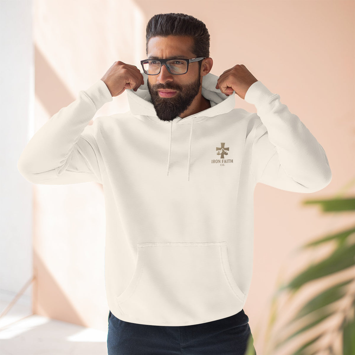 A Woman Who Fears The Lord Is Worthy Of Praise - Proverbs 31:30 - Iron Faith Co. - Fleece Hoodie - photo 27 of 30